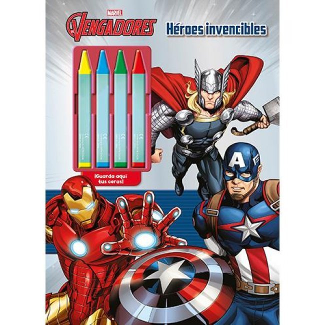 Los Vengadores Libro De Colorear Co