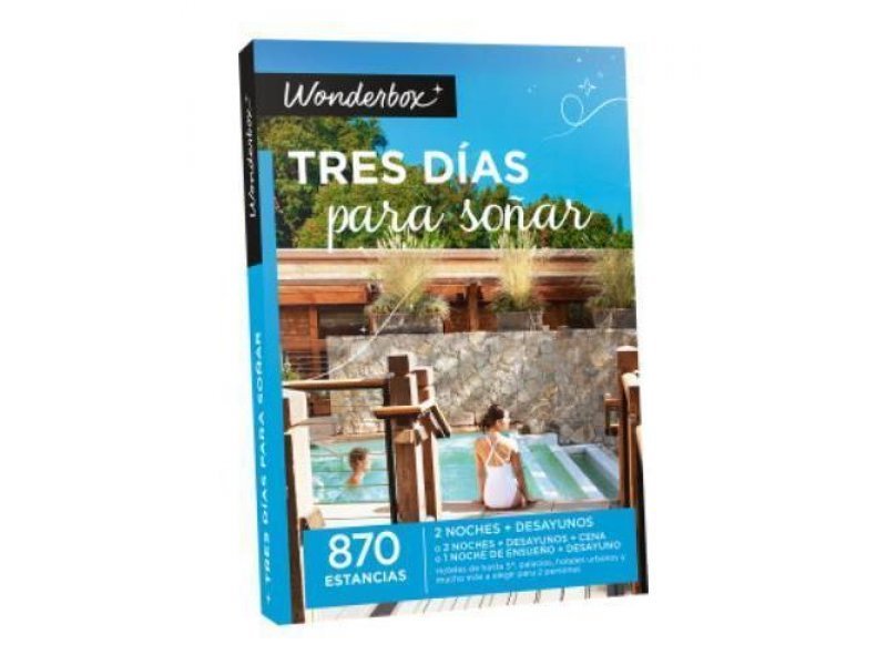 Caja Regalo Wonderbox Un día para dos - -5% en libros