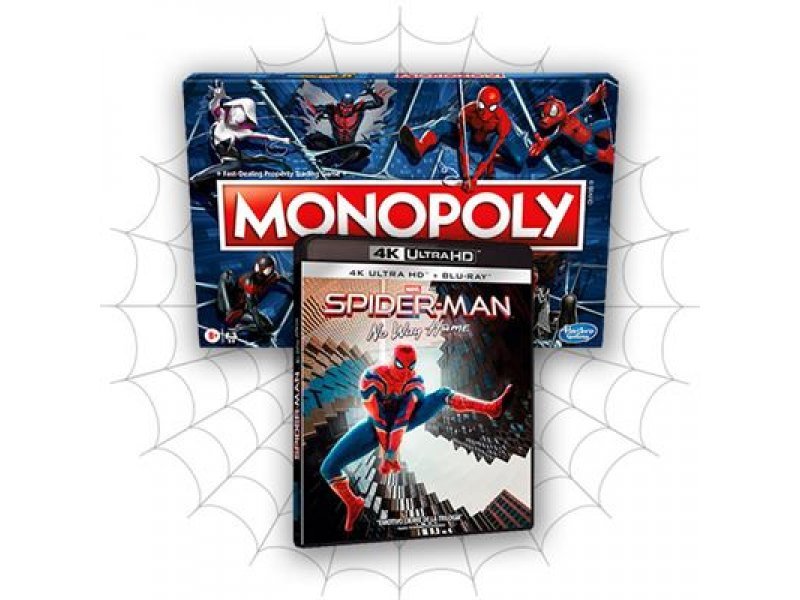 Pack Premium Spider-Man: No Way Home - UHD + Monopoly Marvel Spiderman -  Exclusiva Fnac